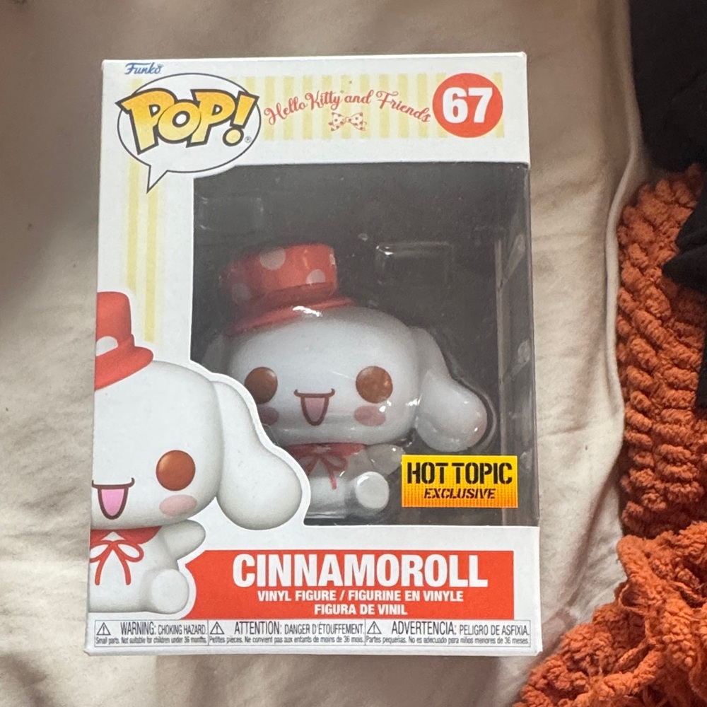 Funko Pop! Cinnamoroll Vinyl Figure - White and Red